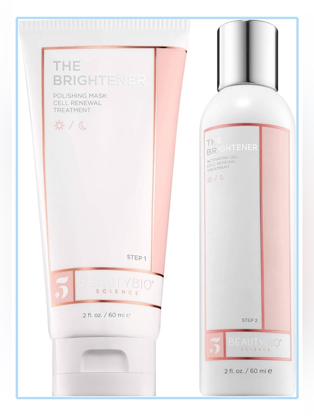 BeautyBio The Brightener Two-Part Cellular Renewal Treatment